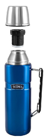 Термос Thermos SK 2010 BL Royal Blue 1.2л. синий (156181)