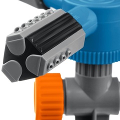 GRINDA RR-P, 75 м, 2 полив, 3 сопла, на пике, ударопрочный пластик, круговой распылитель, PROLine (40341)