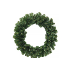 Венок новогодний - 1 зеленый, d-50 см. ВН-1м