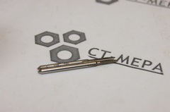 Метчик м/р правый М1,4×0,3 (компл 2 шт) короткий с усиленным хвостовиком