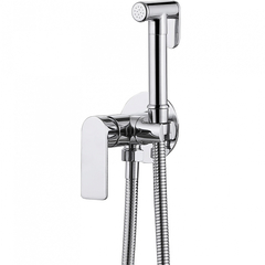Смеситель ABBER Weiss Insel AF8025 с гигиеническим душем, хром фото
