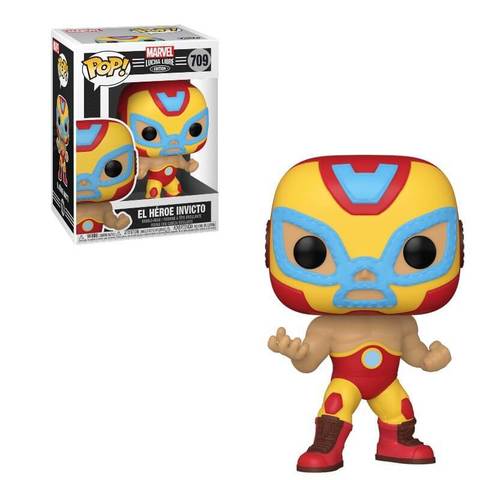 Фигурка Funko POP! Marvel. Lucha Libre: El Heroe Invicto Iron Man (709)