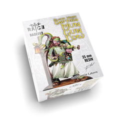 Миниатюра Rage Resin Miniatures - Mun Gun Low, Black Moon Captain - 35MM