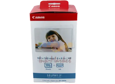 Набор для печати Canon KP-108IN 3115B001 10x15/108л./белый для сублимационных принтеров
