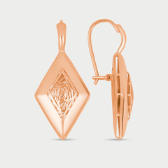 Серьги золотые