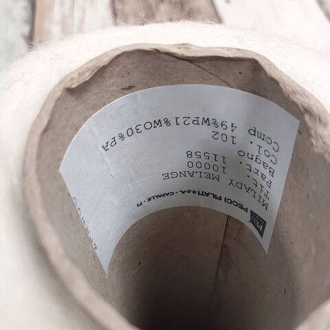 Вспушенная бэби альпака PECCI FILATI / MILADY 1000 белый натуральный