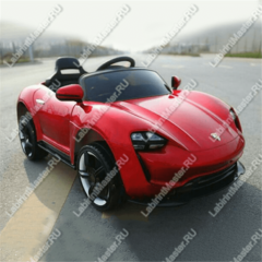 Детский электромобиль "Porshe" красный