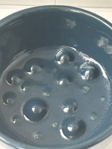 Фарфоровая чаша для бритья 