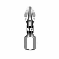 Бита PZ2 х25мм магнитная S2 SGS 6325-PZ2-Anti-Slip