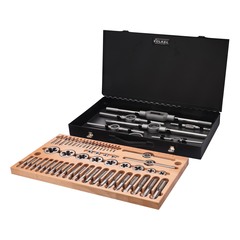 Набор метчиков и плашек M3 -M24 HSS-G 61пр Volkel 48006