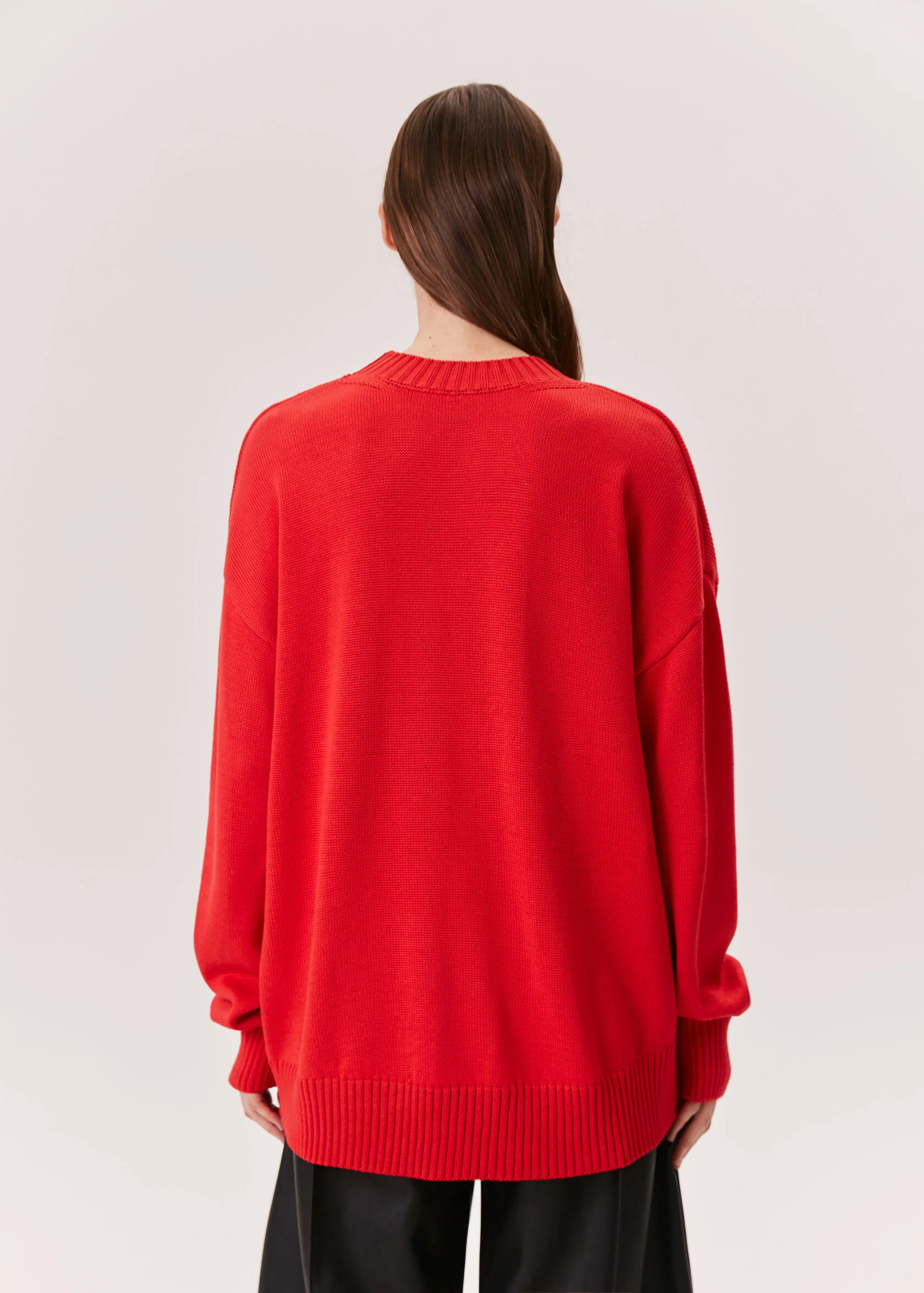 Джемпер ALL CATS RESERVED красного цвета