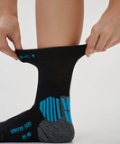 Термоноски Winter Run Black/Light Blue
