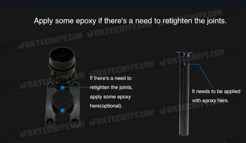 Подставка под антенну GPS Foxtech