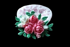 Силиконовый молд № 2065 Композиция из роз