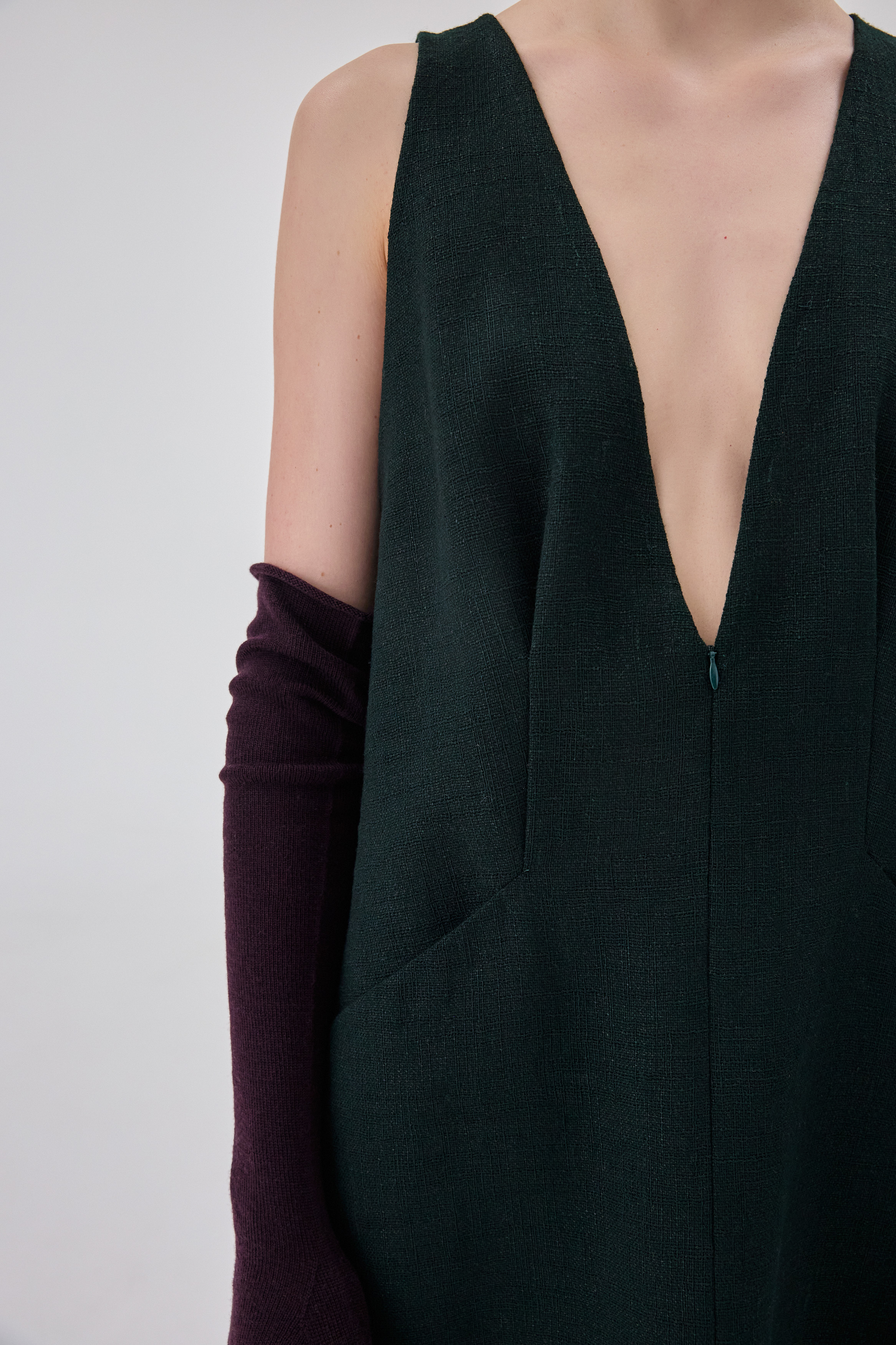 Перчатки №2 Баклажан