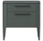Тумба прикроватная Type oak 2 ящика ширина 50 см (темно-серый)