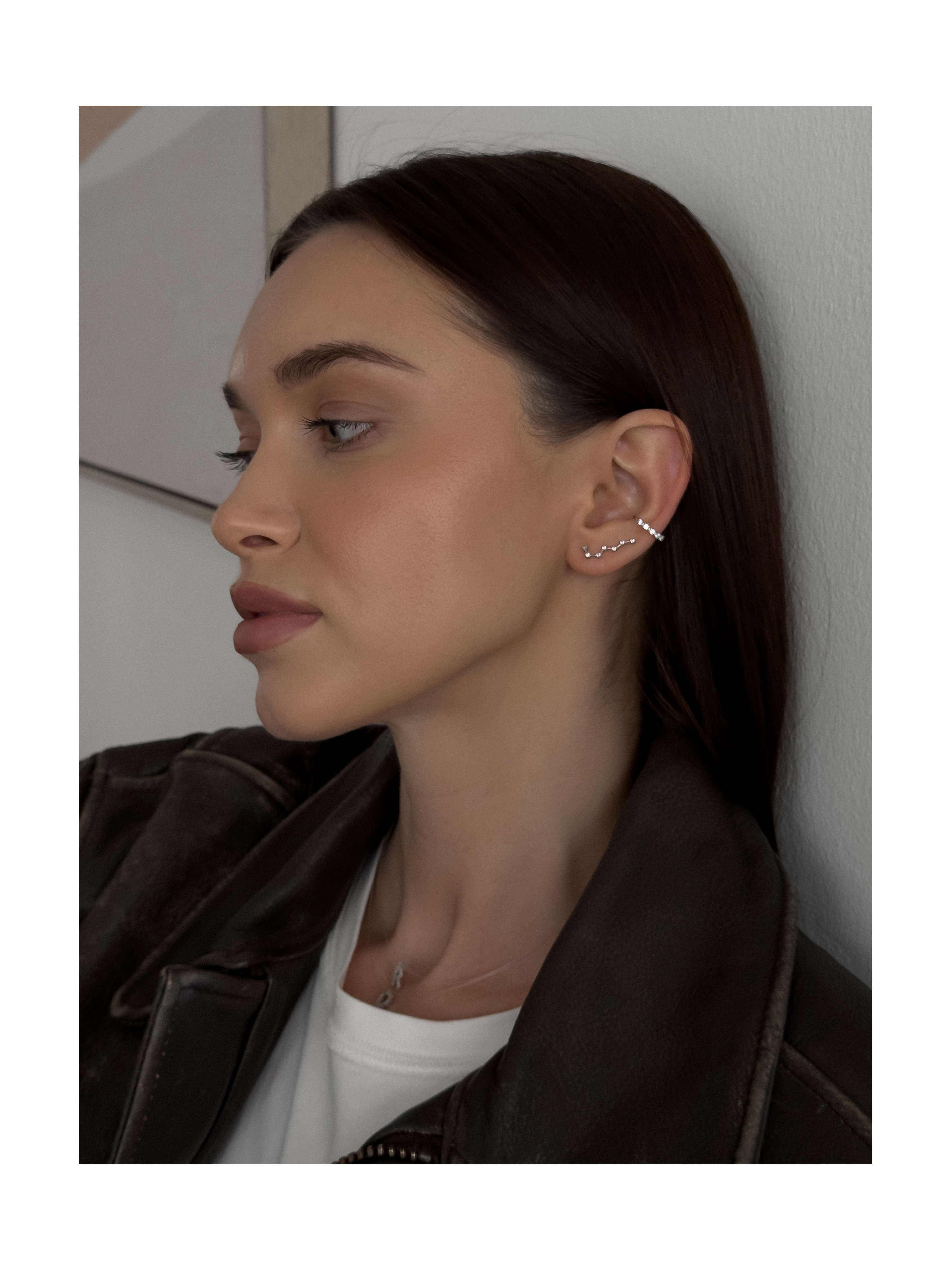 Серьги-клаймберы Большая медведица