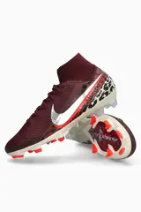 Бутсы Nike Zoom Mercurial Superfly 10 Elite FG - бордовый