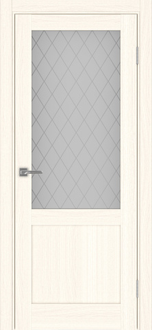 Турин_502.21.30 ЭКО-шпон Ясень светлый-Кристалл б.цв/Щит МДФ