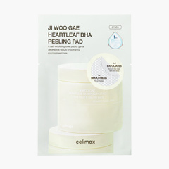 Celimax Ji Woo Gae Heartleaf BHA Peelind Pad тонизирующие пилинг-пэды с BHA-кислотой (2 шт.)