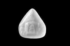 Силиконовый молд № 426 домик Грибы 2 D ( серия домики для гномов и фей)