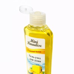 Floresan MINI PARADISE Гель-уход для душа  СЛАДКИЙ БАНАН 80мл (Ф-853)