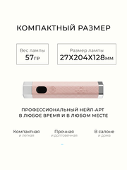 Лампа MANITA PROFESSIONAL ФОНАРИК СЕНСОРНАЯ 5W РОЗОВАЯ