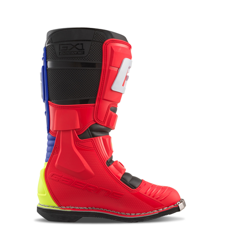 Мотоботы Gaerne GX-1 Goodyear Red/Blue/Black/Yellow 44.5