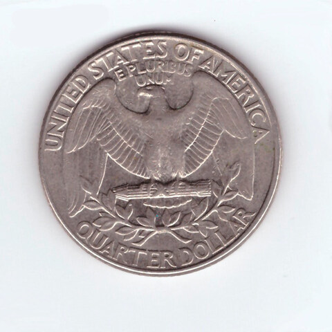 1/4 доллара 1989 (D). США. Медно-никель VF-XF