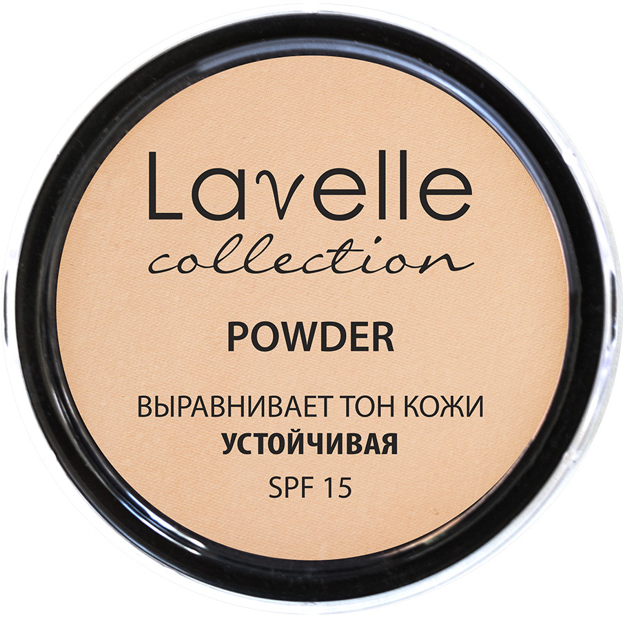 LavelleCollection пудра PD-12 тон 01 светлый, компактная устойчивая SPF-15