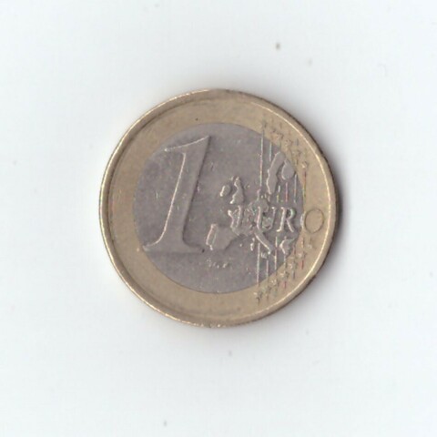 1 евро 2002 года Германия (двор A) VF