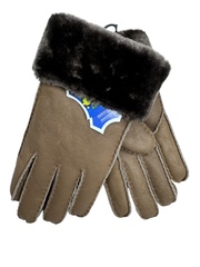 Перчатки. Мужские. Материал верха: Дубленка. Подклад: Дубленка. 10 шт в упаковке, разный цвет.