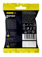 Ультратонкие презервативы Ganzo Ultra thin в мягкой упаковке - 3 шт. - 