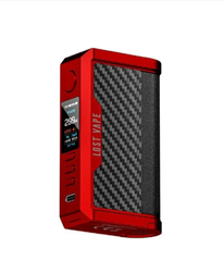 Боксмод Lost Vape Centaurus Q200 Mod - Matt Red Carbon Fiber