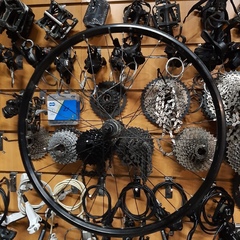 Переднее колесо 26 Alexrims Shimano HB-RM66