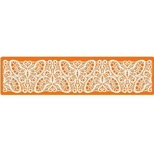 Коврик силиконовый для пасты Sugar Dress 10х40см 40-WD003T