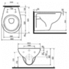 Geberit Delta Kolo 458.122.NE.1 Инсталляция с унитазом