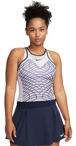 Топ теннисный Nike Court Dri-Fit Slam Tank Top - oxygen purple/gridiron/black