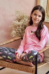 Пижама для девочек со штанами TARO 3042/3043/3046 AW23/24 RUBY