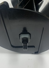 Шнек пластиковый для электрического снегоуборщика с валом