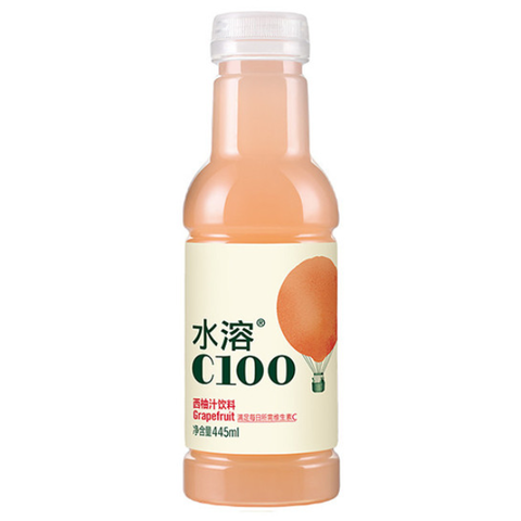 Напиток витаминизированный с соком грейпфрута FU Han Weishengsuc, 330 мл