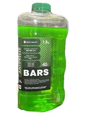 Антифриз 1,5кг зеленый, G11, (-40C) BARS Professional (8) N