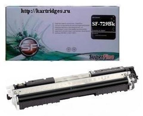 Картридж SuperFine SF-Cartridge 729Bk