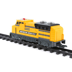 Chap Mei Строительный Экспресс 16 элементов, с дорогой 261 см., 3 вагона, свет и звук (548062)