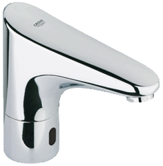 Grohe 36016001 Кран сенсорный (без смешивания), 220V/батарейка фото