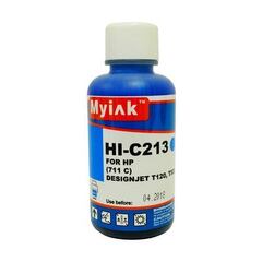 Чернила MyInk HI-C213 Cyan для Hewlett Packard DesignJet T120/T520. 100 мл. Gloria™ MyInk