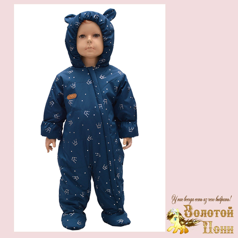 Комбинезон на велсофте (68-80) 250114-RS4008