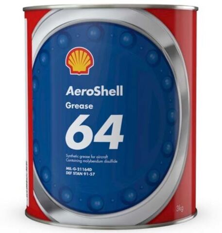 AeroShell Grease 64 - высококачественная многоцелевая смазка - 3 кг