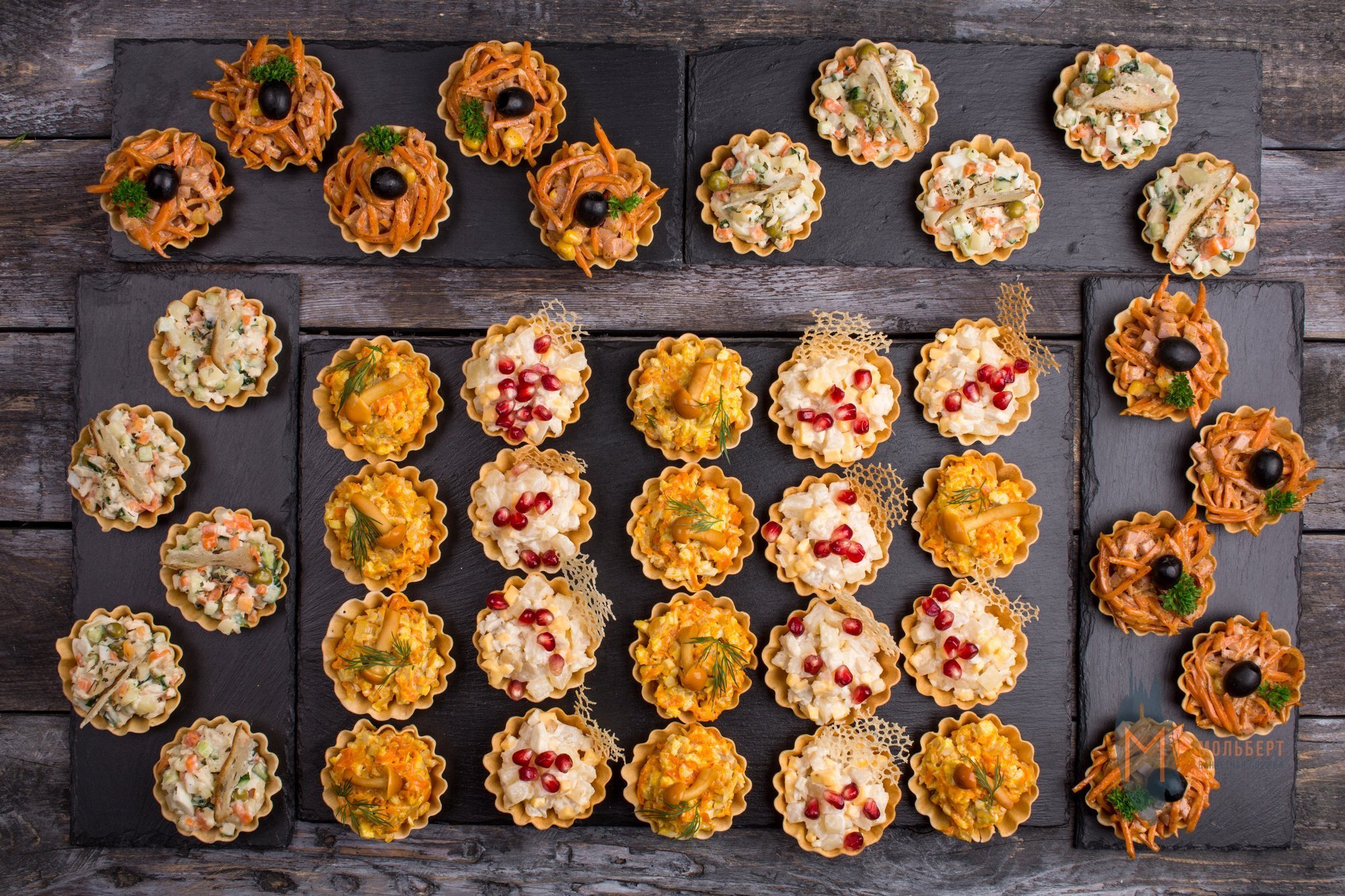 Сет для фуршета Мини заказать по цене 3 900 ₽ с доставкой в Москве ...