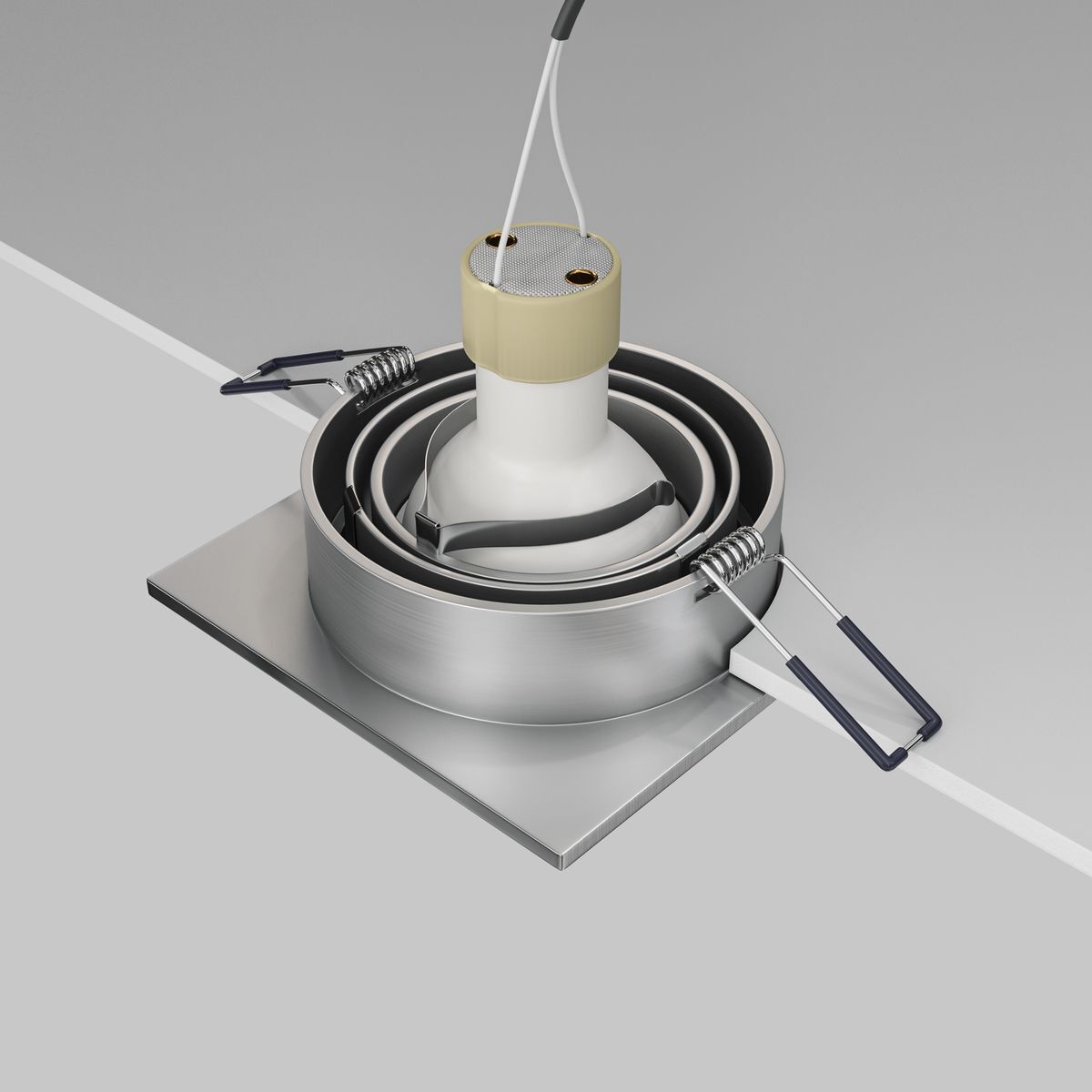 Встраиваемый светильник Maytoni Technical Atom DL024-2-01S